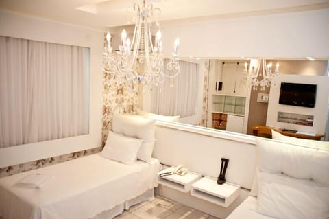 Executive Double Room | Minibar, in-room safe, desk, blackout drapes