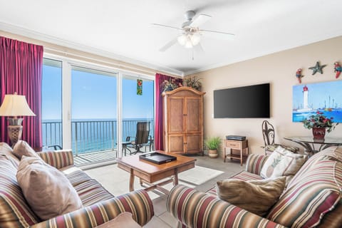 Gulf front living room