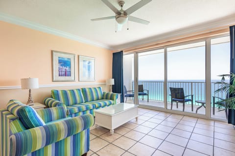 Gulf front living room