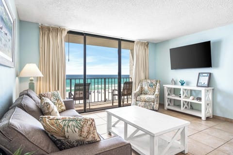 Gulf front living room