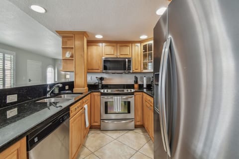 We provide complimentary coffee, sugar, and creamer, ensuring you can enjoy a delightful cup of coffee at your convenience during your stay.