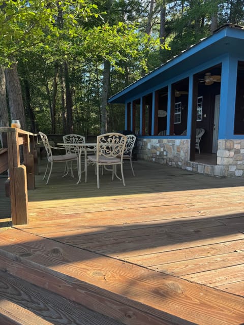 Cottage and Deck on water