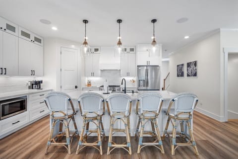 Chef's Kitchen with Bar Seating