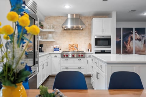 Wolf Stove & Sub Zero Fridge