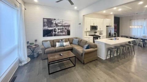 Living room with sleeper sofa