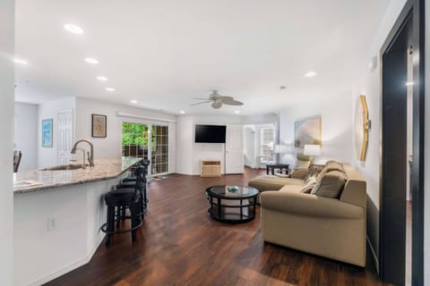 Condo, Multiple Beds, Patio (Lake Hideaway) | Living area | 42-inch flat-screen TV with digital channels