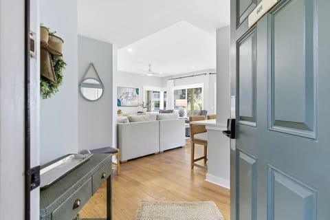 Step into your bright, airy retreat where coastal charm meets modern comfort in this beautifully designed living space.