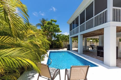 Outdoor private pool area