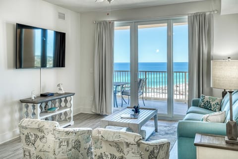 Gulf views from the living room