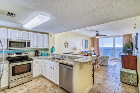 View of the gulf from the kitchen!