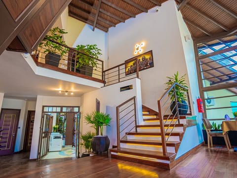 Interior entrance