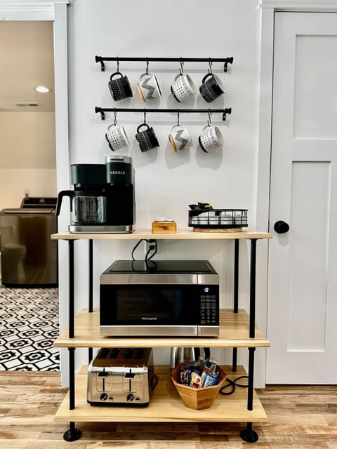 Help yourself to our welcome basket of snacks for those hungry from the trip in