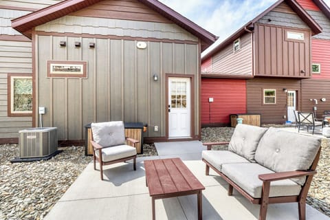 Polywood Furniture back patio.