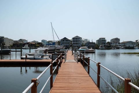 Bring your boat and explore Carolina Beach by water! Boat slip rentals are available for extended stays, offering convenient dock access directly outside the condo.