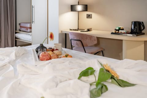 Comfort Double Room, City View | Frette Italian sheets, premium bedding, down comforters