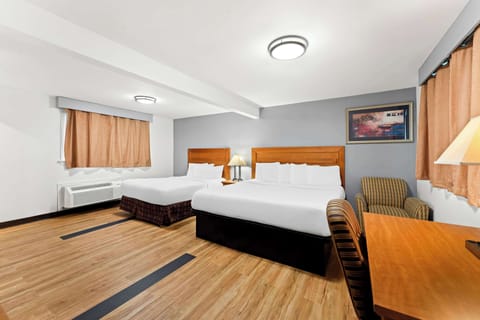 Room, Non Smoking (2 Queen Beds) | Premium bedding, pillowtop beds, desk, blackout drapes