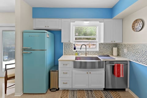 Large sink and dishwasher makes clean ups a breeze!