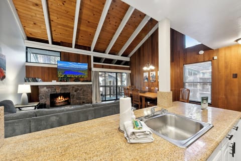 Large counter tops will make serving up meals a snap