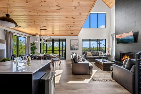 Super spacious open concept main living space on the main level