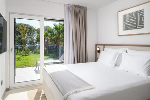 Premium Apartment, 2 Bedrooms, Patio, Garden Area | Garden view