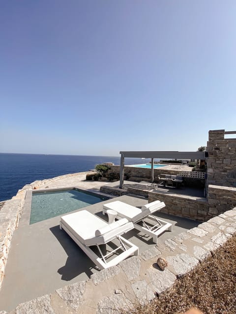 Private Pool with Panoramic sea view