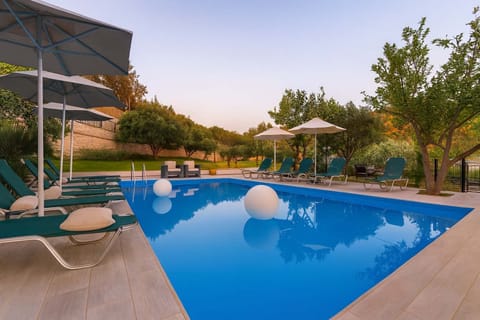 Dive into the refreshing allure of the property's swimming pool