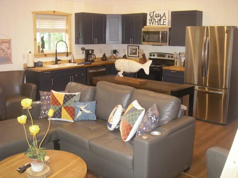 living room-kitchen