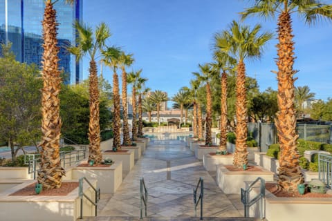 Seasonal outdoor pool, open 10:00 AM to 5:00 PM, free cabanas