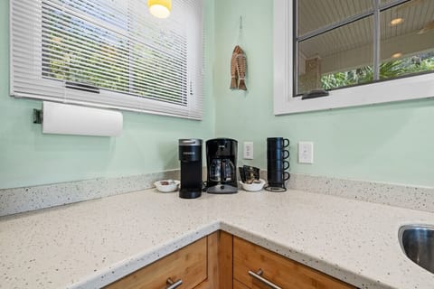 Coffee make with coffee included