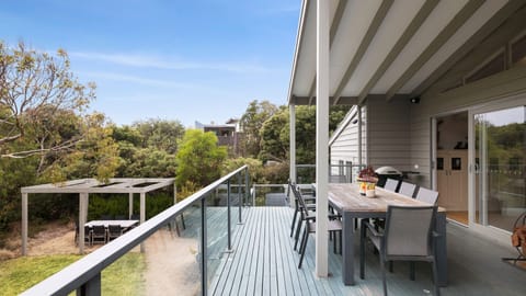 Outdoor dining area