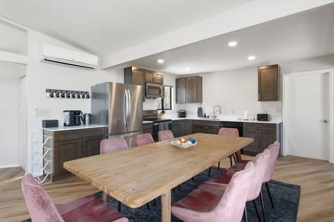 Spacious 8-seat dining area—perfect for shared meals and meaningful connections.