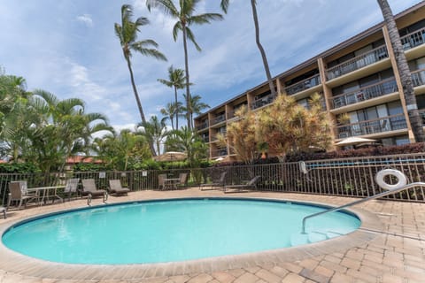 Enjoy the tranquility of the saltwater pool just off the lanai