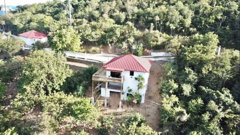 view of property from the water