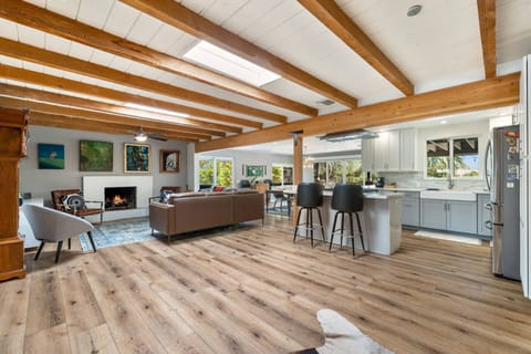 Kitchen & Living Room