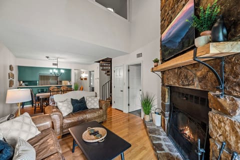 Gracious Oasis' cozy living area