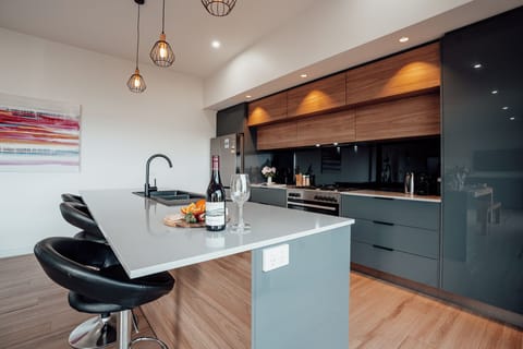 Open kitchen, fully equipped with all essentials, ready to accommodate groups of up to 8 guests!