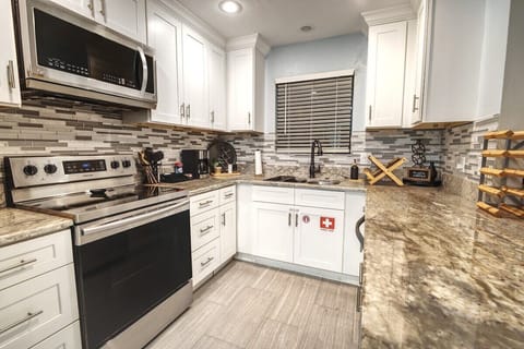 Make your famous dish in our fully stocked kitchen!