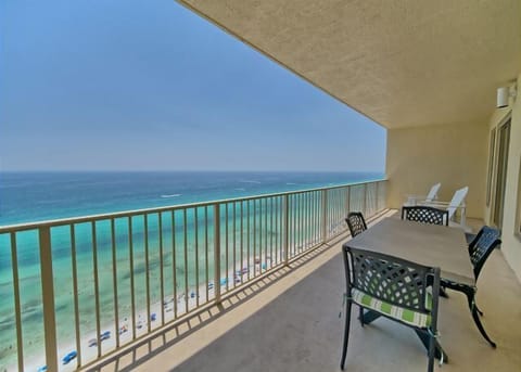 Private balcony overlooking the gulf