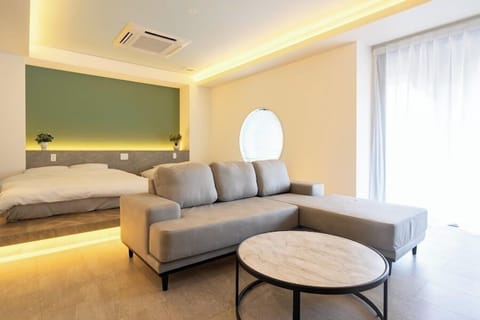 Deluxe Suite, 2 Queen Beds, Private Bathroom, Annex Building | 1 bedroom, desk, laptop workspace, free WiFi