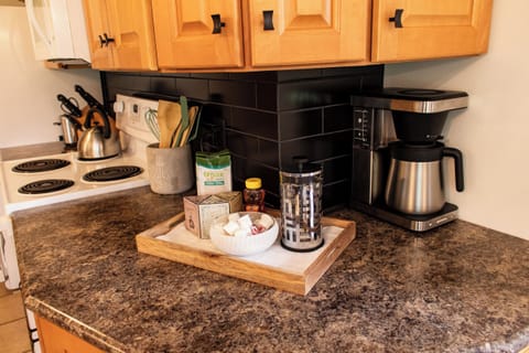 Fully stocked kitchen with everything you'll need