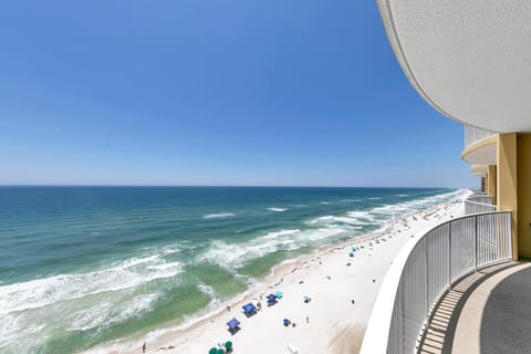 Condo, 1 King Bed with Sofa bed (Emerald Isle Resort 1504) | Beach | On the beach