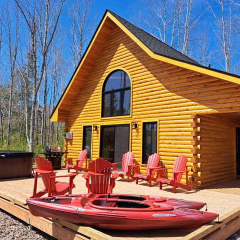 Front Deck of Summit Lodge