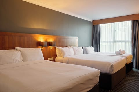 Standard Room, Multiple Beds | Premium bedding, in-room safe, desk, laptop workspace