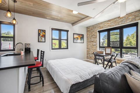 Air mattress available in unit