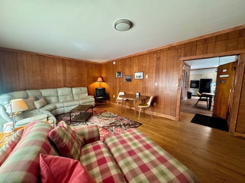 Plenty of couch space and lounging areas.