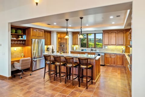 Work on your laptop or just sit at around the island and enjoy t