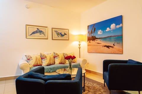 Step inside this beautiful, beach-themed space where, when you’re ready to relax after a fun day