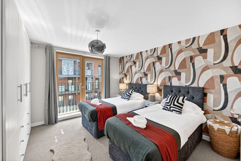 Bedroom one features a zip and link bed set up as two single beds by default or can be zipped together as a king size bed upon request. Fresh linen and towels are provided.