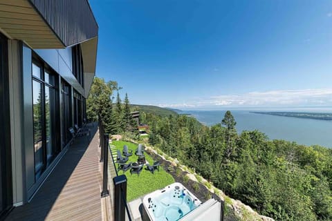 Morning light meets river views, the terrace is calling your name.
