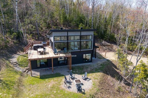 Your summer hideaway, complete with a deck and stunning views.